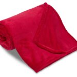 sleepwell Deka mikroflanel sleep well® – 150x200cm, jednobarevná, červená