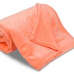 sleepwell Deka mikroflanel SLEEP WELL® – 150x200cm – jednobarevná, lososová