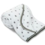 sleepwell Dětská deka z mikrovlákno – šedý puntík