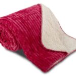 sleepwell Deka OVEČKA® – Manžestr 150×200 cm – STARORŮŽOVÁ