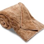 sleepwell Deka OVEČKA® – Ovečka 150×200 cm – ČOKOLÁDA, lemovaná stuhou