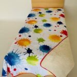 sleepwell Deka OVEČKA® – mikroflanel tisk 140×200 cm, akvarel kaňky