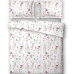 sleepwell Povlečení bavlněný satén sleepwell LOUKA – 70×90 cm + 140×200 cm, kolekce 2025